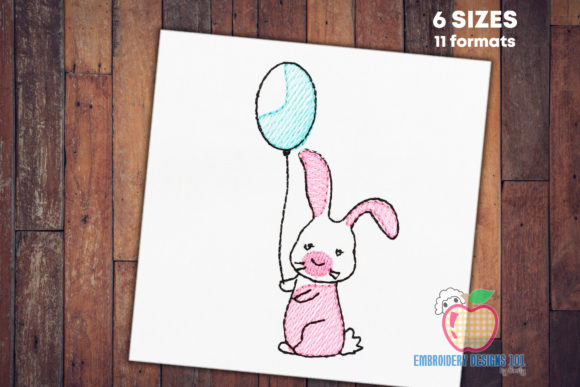 Birthday Bunny with a Balloon: A Designer's Review for Apparel