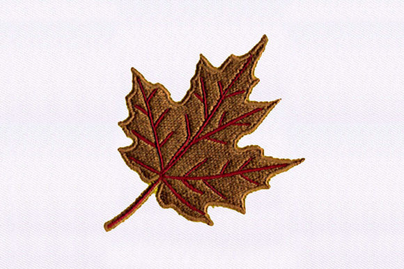 Brown Maple Leaf Design: A Design Review for Small Business Merch