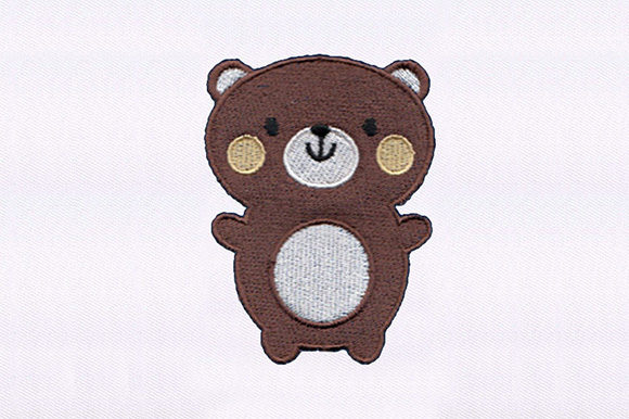 Brown Teddy Beer: A Craft Fair Embroidery Review