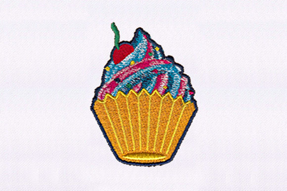 Colorful Cream Cupcake: A Designer's Honest Embroidery Review