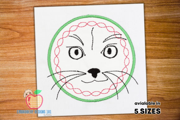 Cute Cat Frame Applique – Embroidery Designer Review