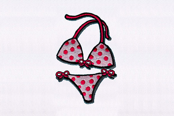 Dot Printed Swimsuit: A Designer Review for Small Business Merch