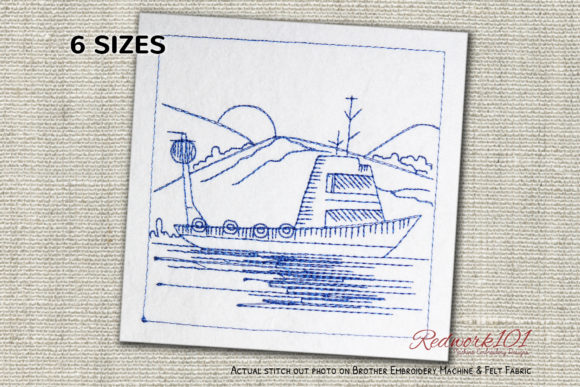 Fishing Boat Redwork: A Designer’s Review for Apparel