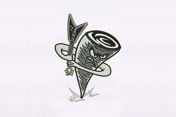 Guitar with Tornado Embroidery Design Review