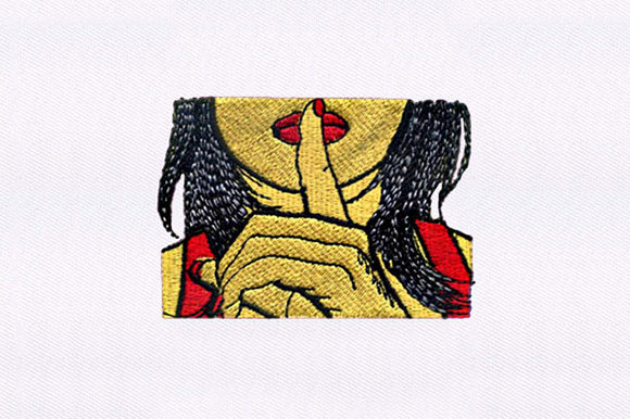 Hushing Woman: A Designer's Review for Seasonal Embroidery