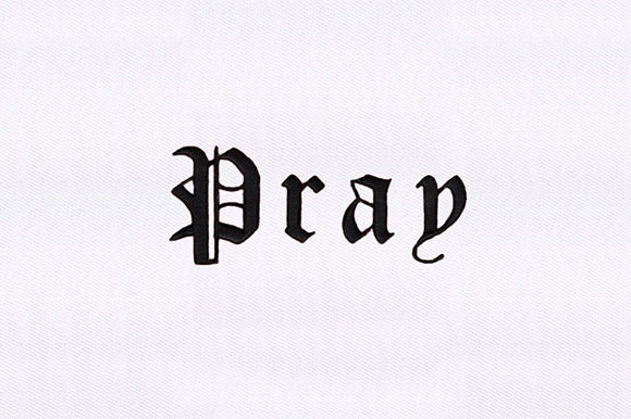 Positive Pray: A Designer's Review of a Faith-Focused Embroidery Design